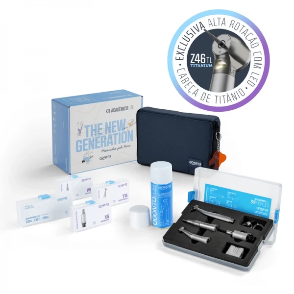   Kit Acadêmico S4 Push Lite Led