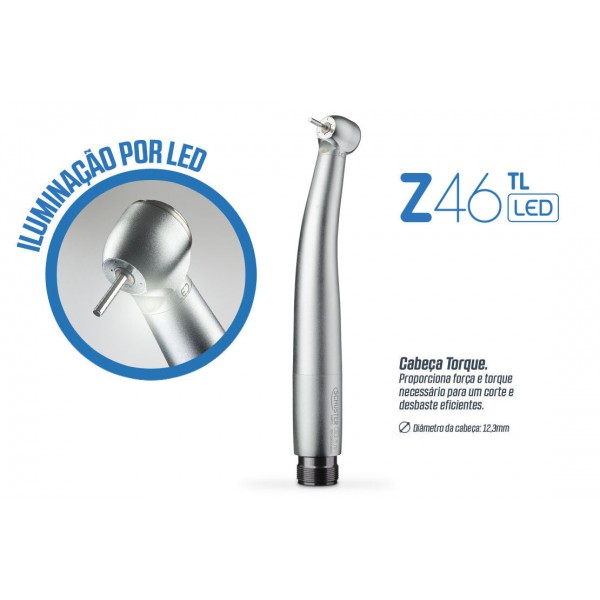 Z46TL LED – PEÇA DE MÃO DE ALTA ROTAÇÃO