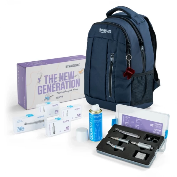 KIT ACADÊMICO DE PEÇAS DE MÃO – S4 PUSH LED